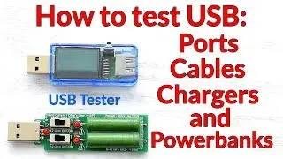 How to test USB Ports, USB Chargers, USB Cables and Powerbanks using USB Tester