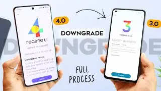 * DOWNGRADE* Realme UI 4.0 New Update | Downgrade realme UI 4.0 to realme UI 3.0 | Full Process ⚡⚡