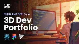 Build & Deploy an Amazing 3D Portfolio with React.js & Three.js | Beginner Three.js Tutorial