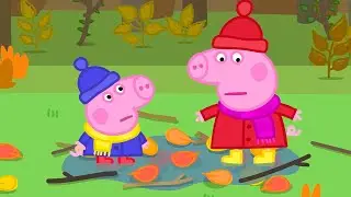 The Not So Muddy Puddle 🍂 | Peppa Pig Official Full Episodes