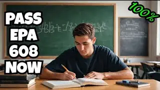 Everything You NEED To PASS Your EPA CERTIFICATION 100% GUARANTEED