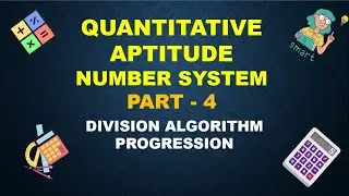 Number System (PART- 4) || Division algorithm, Progression || Quantitative Aptitude