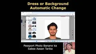 One Click Passport Size Photo  
