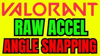 Use Raw Accel To ENABLE Angle Snapping - Raw Accel Valorant Settings (2024)