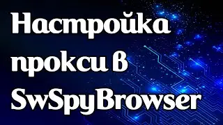 Настройка прокси в антидетект браузере SwSpyBrowser