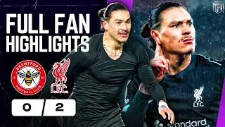 LIVERPOOL ARE INCREDIBLE! DARWIN NUNEZ DAGGER! Brentford 0-2 Liverpool Highlights