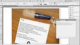How to data merge in InDesign tutorial