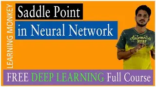 Saddle Point in Neural Network || Lesson 10 || Deep Learning || Learning Monkey ||