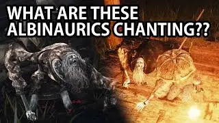 ELDEN RING - ALBINAURICS SECRET CHANT AT THE VILLAGE OF ALBINAURICS
