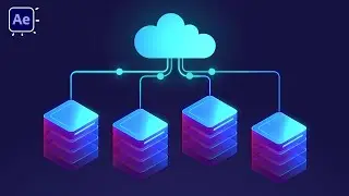 Digital Cloud Animation in After Effects Tutorials