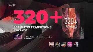 Handy Seamless Transitions - After Effects and Premiere Pro Presets