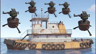 Rust - Буксир можно застраивать! ИМБА?
