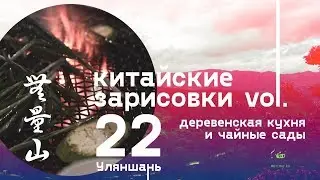 Китайские зарисовки, vol. 22 - деревенская кухня и красивейшие чайные плантации в Уляншань.