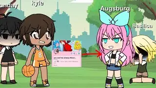 (TW IN DESC) ☆ -- AUBREY bullies BASIL.. (gone wrong!!!😲😲) - GL + omori (satire I swear)