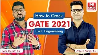 How to crack GATE 2021? | Strategy and Approach | Civil Engineering | CE | By: MADE EASY Faculties