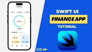 Finance App UI - IOS SwiftUI Tutorial for Beginners