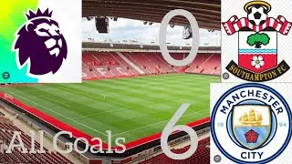 FC25 Premier League 2024/25 - Southampton 0-6 Manchester City all goals #gaming #fc25