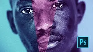 Moonlight Movie Poster Photoshop tutorial