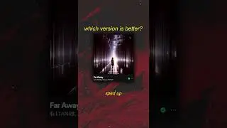 sped up VS slowed down? which version of $uLTANR$, Staarz, CRÈME - Far Away is better?🔥