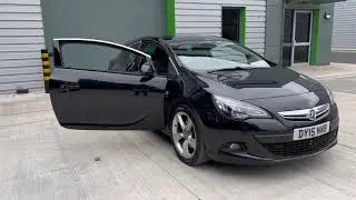 Vauxhall Astra GTC 1.6 CDTi ecoFLEX SRi Euro 6 3dr 2015 (15) 62,204 miles DieselManualBlackCarULEZ