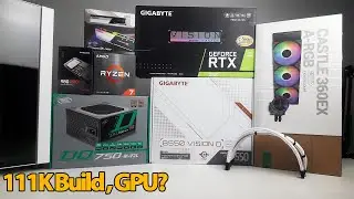 111K build Ryzen 7 5800x B550 vision D 360 AIO 980 Pro PC for Creator and Gamer