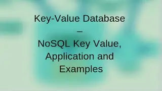 key Value Database || NOSQL Database || Defination || key features || use cases || pros & cons