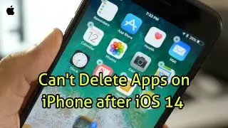 Cant Delete Apps on iPhone and iPad after iOS 14/13.7 Update - Heres the Fix