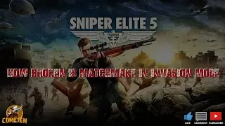 Sniper Elite 5 - How broken is matchmaking on invasion mode..