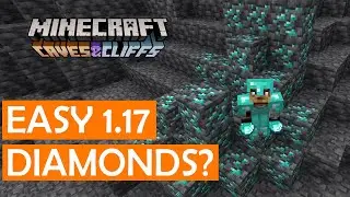 How Easy is it to Find Diamonds in Minecraft 1.17?