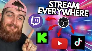 How To Stream On ALL Platforms At The SAME TIME! (Twitch, TikTok, YouTube Etc.)