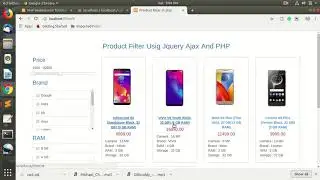 Ajax Product Filters in PHP-2019