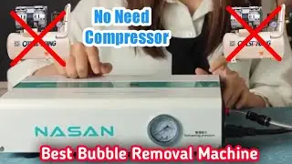 Nasan NA-B2+ OCA Bubble Remover Inbuilt Air Compressor | Mini Bubble Remover 