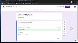 Making a Google Classroom Quiz