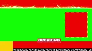 Breaking News Green Screen Templates | No Copyrights | Arish's Films