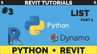 Python tutorials | Revit | Begginers | List part 2