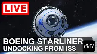 Undocking of the Boeing/NASA Starliner from the International Space Station