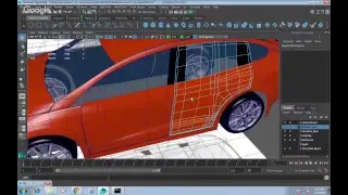 Maya Vehicle modeling review and notes