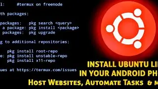 Install Ubuntu 22.04 on Android in under 15 minutes #android #termux #ubuntu #tutorial #vnc #linux