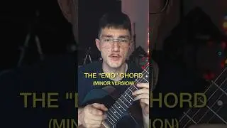 The “emo” chord (minor version) #guitar #guitarist #guitarchords #guitarplayer #guitartalk #musician