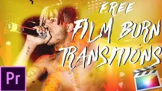 5 FREE FILM BURN TRANSITIONS | ADOBE PREMIERE PRO CC 2019 | FINAL CUT PRO X