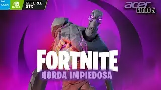 Fortnite Horda Impiedosa Gameplay (Modo Desempenho) Acer Nitro 5 GTX1650 i5 9300H 16GB RAM