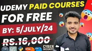 Udemy Free Courses With Free Certificate in July 2024 🔥 SAVE Rs. 15,000+ | Learn Technical Skills