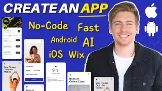 Build A No-Code App for IOS and Android with AI (Wix App Builder Tutorial)