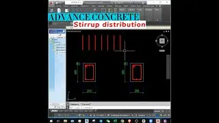 ADVANCE CONCRETE - Stirrup distribution