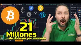🟠 Bitcoin podrá valer 21 Millones por Moneda a Largo Plazo !!