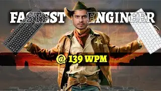 How I type REALLY FAST (139 Words per Minute) as a SWE!