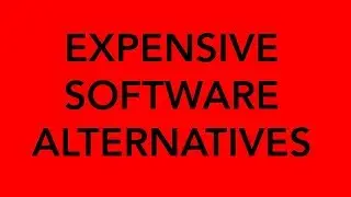 Expensive Software and Subscription Alternatives