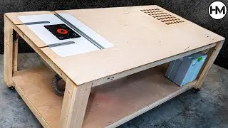 Building a SIMPLE Workbench with Router Lift