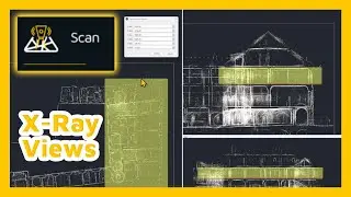 Mastering X-Ray Views in 3Dsurvey: From Point Cloud to Detailed Vectorization