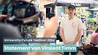 Vincent Timm (HAWK Hildesheim) zu KI und Hochschulen | U:FF 2024